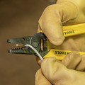 Cable and Wire Cutters | Klein Tools 11045 10 - 18 AWG Solid Wire Stripper Cutter - Yellow image number 8