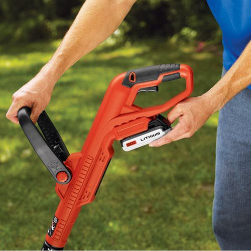 Black & Decker 20V Max String Trimmer/Edger LST300, 5.7 in, .065