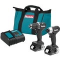 Combo Kits | Factory Reconditioned Makita CX203SYB-R 18V LXT Brushless Lithium-Ion Cordless Sub-Compact Drill Driver and Impact Driver Combo Kit (1.5 Ah) image number 0