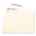  | Avery 05200 0.69 in. x 3.44 in. Permanent File Folder Labels - White (7/Sheet, 36 Sheets/Pack) image number 1