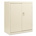  | Alera CME4218PY 36 in. x 18 in. x 42 in. Economy Assembled Storage Cabinet - Putty image number 0