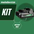 Batteries | Metabo HPT 377797M 18V 2 Ah Lithium-Ion Battery with Fuel Indicator image number 1