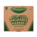 Washable Markers | Crayola 588211 10 Assorted Colors Fine Bullet Tip Ultra-Clean Washable Marker Classpack (200/Box) image number 5