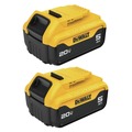 Sheet Sanders | Dewalt DCW200BDCB205-2CK-BNDL 20V MAX XR Brushless Variable Speed 1/4 Sheet Cordless Sander with (2) 5 Ah Lithium-Ion Batteries and 12V MAX - 20V MAX Charger Starter Kit Bundle image number 3