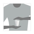Cutlery | Dart 8J8 8 oz. Foam Drink Cups - White (25/bag, 40 Bags/Carton) image number 4
