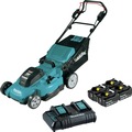 Push Mowers | Factory Reconditioned Makita XML11CT1-R 36V (18V X2) LXT Brushed Self‑Propelled Lithium-Ion 21 in. Cordless Lawn Mower Kit with 4 Batteries (5 Ah) image number 0