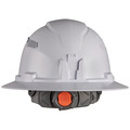 Hard Hats | Klein Tools 60407RL Vented Full Brim Hard Hat with Rechargeable Headlamp - White image number 4