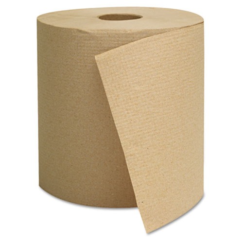 Mothers Day Sale! Save an Extra 10% off your order | GEN G1825 800 ft. 1 Ply Hardwound Towels - Brown (6/Carton) image number 0