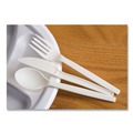 Early Labor Day Sale | WNA EPS002 EcoSense 7 in. Renewable Plant Starch Fork Cutlery (50/Pack, 20 Packs/Carton) image number 5