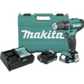 Drill Drivers | Factory Reconditioned Makita FD09R1-R 12V MAX CXT Lithium-Ion 3/8 in. Cordless Drill Driver Kit with 2 Batteries (2 Ah) image number 0