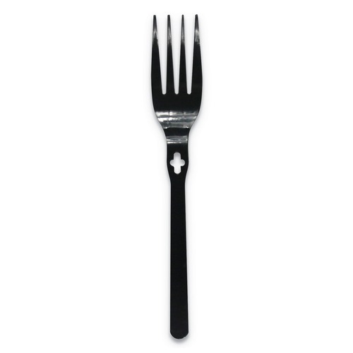 Mothers Day Sale! Save an Extra 10% off your order | Wego 54101101 Polystyrene Fork - Black (1000/Carton) image number 0