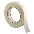  | Universal UNV78001 24 mm x 54.8 m 3 in. Core 190# Medium Grade Filament Tape - Clear (1-Roll) image number 1