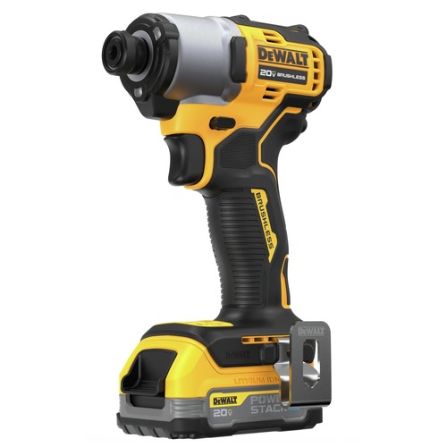 Impact Drivers | Factory Reconditioned Dewalt DCF840E1R 20V MAX Brushless Lithium-Ion 1/4 in. Cordless Impact Driver Kit (1.7 Ah) image number 0