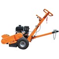 Chipper Shredders | Power King PK0803V 14 HP KOHLER CH440 Command PRO Commercial Gas Engine 12 in. x 3.5 in. Wheel Stump Grinder with Extra Set of Teeth/All-Weather Protective Cover/Tow Bar image number 1