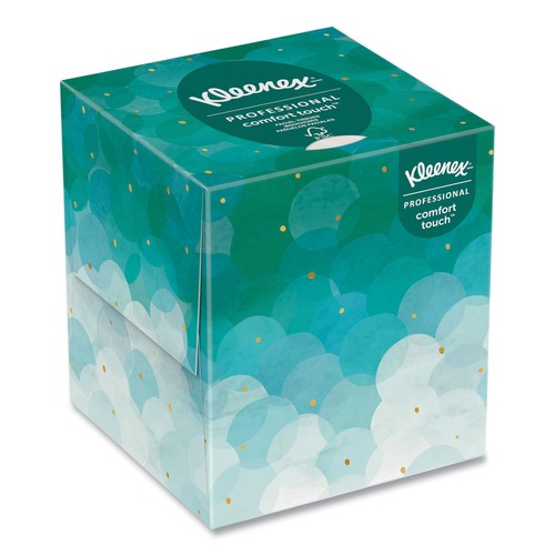Paper Towels and Napkins | Kleenex 21271 Boutique 2-Ply Facial Tissue - White (95 Sheets/Box, 6 Boxes/Pack) image number 0