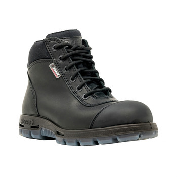 Zip Steel Toe Leather Boots 