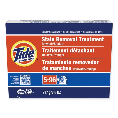 Mothers Day Sale! Save an Extra 10% off your order | Tide Professional 51046 7.6 oz. Box Stain Removal Treatment Powder (14/Carton) image number 0
