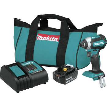 Factory Reconditioned Makita XDT131-R 18V LXT Brushless Lithium-Ion Cordless Impact Driver Kit (3 Ah)
