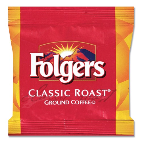  | Folgers 2550006125 0.9 oz. Classic Roast Coffee Fractional Packs (36/Carton) image number 0