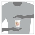 Cutlery | Dart 12X16G 12 oz. Cafe G Foam Hot/cold Cups - White with brown and Red (1000/carton) image number 7