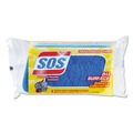Mothers Day Sale! Save an Extra 10% off your order | S.O.S. 91017 2.5 in. x 4.5 in. All Surface Scrubber Sponge - Dark Blue (12/Carton) image number 1