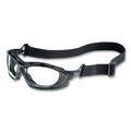 Eye Protection | Honeywell Uvex S0600HS Polycarbonate Seismic Sealed Eyewear - Black Frame Clear Lens image number 4