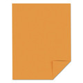  | Astrobrights 22851 65 lbs. 8.5 in. x 11 in. Colored Cardstock - Cosmic Orange (250/Pack) image number 1