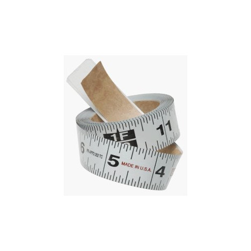 Delta 79-065 12' Right 3/4 English Adhesive-Backed Measuring Tape