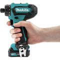 Drill Drivers | Makita FD10R1 12V max CXT Lithium-Ion Hex Brushless 1/4 in. Cordless Drill Driver Kit (2 Ah) image number 3