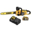 Chainsaws | Dewalt DCCS672X1DCB609-BNDL 60V MAX Brushless Lithium-Ion 18 in. Cordless Chainsaw with 2 Batteries Bundle (9 Ah) image number 0