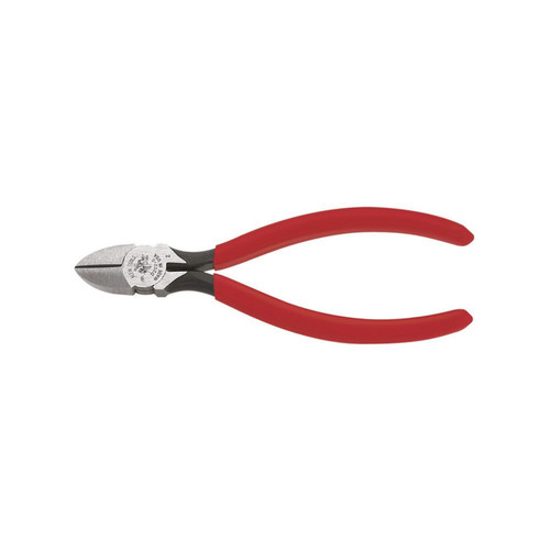 Cable and Wire Cutters | Klein Tools D202-6C 6 in. Spring-Loaded Tapered Nose Diagonal Cutting Pliers image number 0