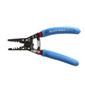 Cable and Wire Cutters | Klein Tools 11053 6 - 12 AWG Stranded Double Dipped Wire Stripper Cutter - Blue/Red image number 1