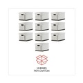 Mothers Day Sale! Save an Extra 10% off your order | Universal 9523001 12 in. x 15 in. x 10 in. Letter/Legal Files Basic-Duty Economy Record Storage Boxes - White (10/Carton) image number 5