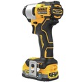 Impact Drivers | Factory Reconditioned Dewalt DCF840E1R 20V MAX Brushless Lithium-Ion 1/4 in. Cordless Impact Driver Kit (1.7 Ah) image number 4