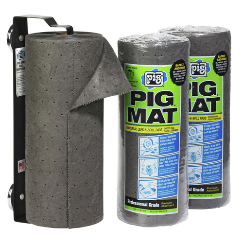 Industrial Absorbent Mats - NEW PIG Oil Absorbent Filter Mat Pad