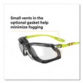 Safety Glasses | 3M 7100196393 Solus CCS Series Protective Eyewear - Green Plastic Frame Clear Polycarbonate Lens image number 2