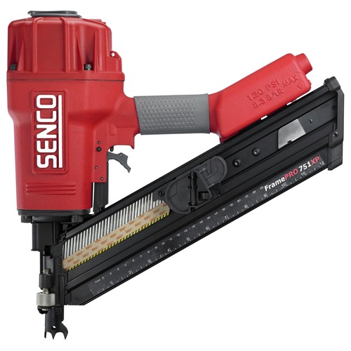 Air Framing Nailers | Factory Reconditioned SENCO 2J0103R 3-1/2 in. FramePro Paper Tapped Clipped Head Framing Nailer image number 0