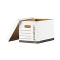 Mothers Day Sale! Save an Extra 10% off your order | Universal 9523001 12 in. x 15 in. x 10 in. Letter/Legal Files Basic-Duty Economy Record Storage Boxes - White (10/Carton) image number 1