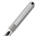  | uni-ball 60126 VISION Fine 0.7 mm Black Ink Roller Ball Pen Stick - Silver/Black/Clear Barrel (1 Dozen) image number 3