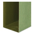  | Universal UNV14142 1/5-Cut Tab Box Bottom Hanging File Folders - Letter Size, Standard Green (25/Box) image number 2