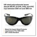 Eye Protection | 3M 7000128260 Virtua CCS Protective Eyewear with Foam Gasket - Black/Gray Plastic Frame Gray Polycarbonate Lens image number 2