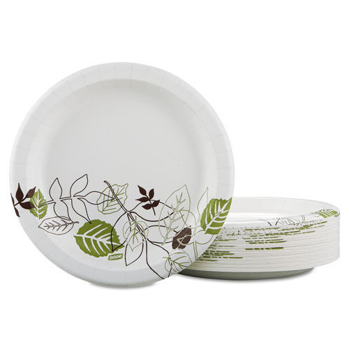 Bowls and Plates | Dixie UX9PATHPB Pathways Soak-Proof Shield Mediumweight 8.5 in. Paper Plates (300-Piece/Pack) image number 0