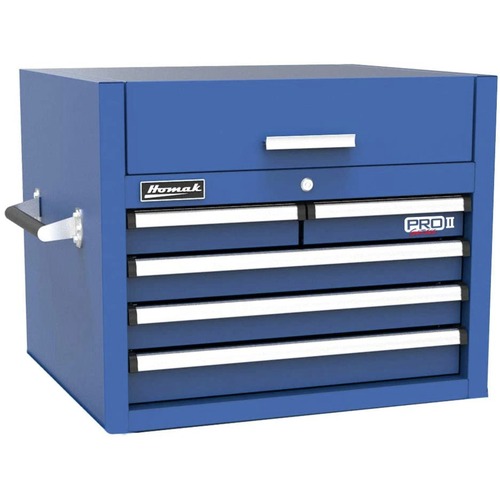 Tool Chests | Homak BL02027052 Pro 2 27 in. 5-Drawer Top Chest - Blue image number 0