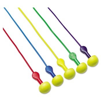 3M 25 dB NRR E-A-R Corded Express Pod Plugs Single-Use Earplugs - Yellow Plug Tips/Assorted Color Cords/Grips (100/Box)