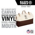 Cases and Bags | Klein Tools 5105-24 24 in. High-Bottom Canvas Tool Bag image number 6