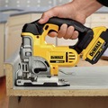 Jig Saws | Dewalt DCS331BDCBP034C-BNDL 20V MAX Cordless Jigsaw with 20V MAX XR POWERSTACK Compact Lithium-Ion Battery Kit Bundle (1.7 Ah) image number 9