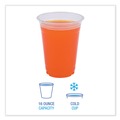 Mothers Day Sale! Save an Extra 10% off your order | Boardwalk BWKPET16 16 oz. PET Plastic Cold Cups - Clear (1000/Carton) image number 6