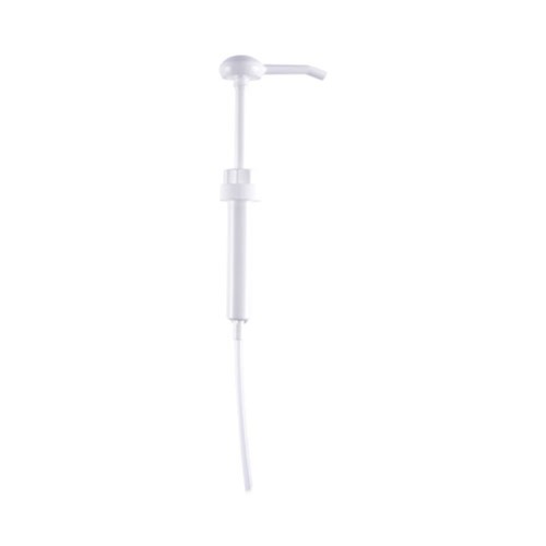 Customer Appreciation Sale - Save up to $60 off | Boardwalk BWK00417EA 12 in. Tube 1 oz. Plastic Siphon Pump for 1 Gallon Bottles - White image number 0