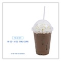 Cups and Lids | Boardwalk BWKPETDOME PET Cold Cup 16 - 24 oz. Plastic Cup Dome Lids - Clear (1000/Carton) image number 5