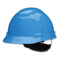 Hard Hats | 3M 7100239988 SecureFit H-Series 4-Point Pressure Diffusion Ratchet Suspension H-700 Vented Cap with UV Indicator Hard Hats - Blue image number 0